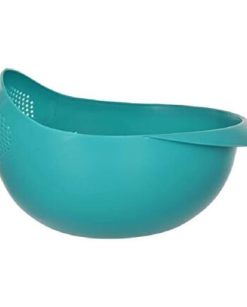 Clazkit Food Strainer Colander, Fruit Basket, Pasta Strainer, Vegetable Strainer, Kitchen Sieve, Washing Bowl, Unbreakable, (Color May Vary), Plastic - 11.3 x 18 x 24.1 Centimeters