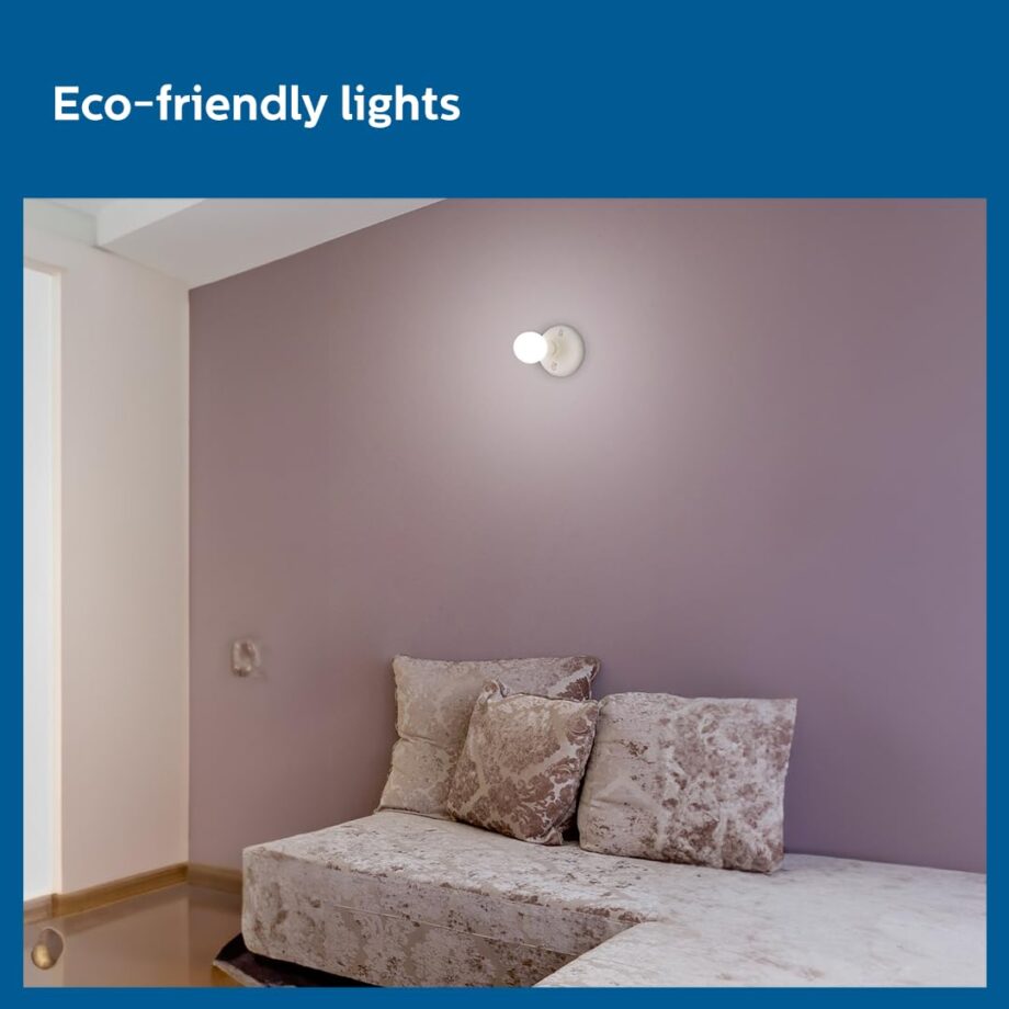 Philips 9-Watts B22 LED Cool Day White LED Bulb, Pack of 1, (Ace Saver) - Image 2