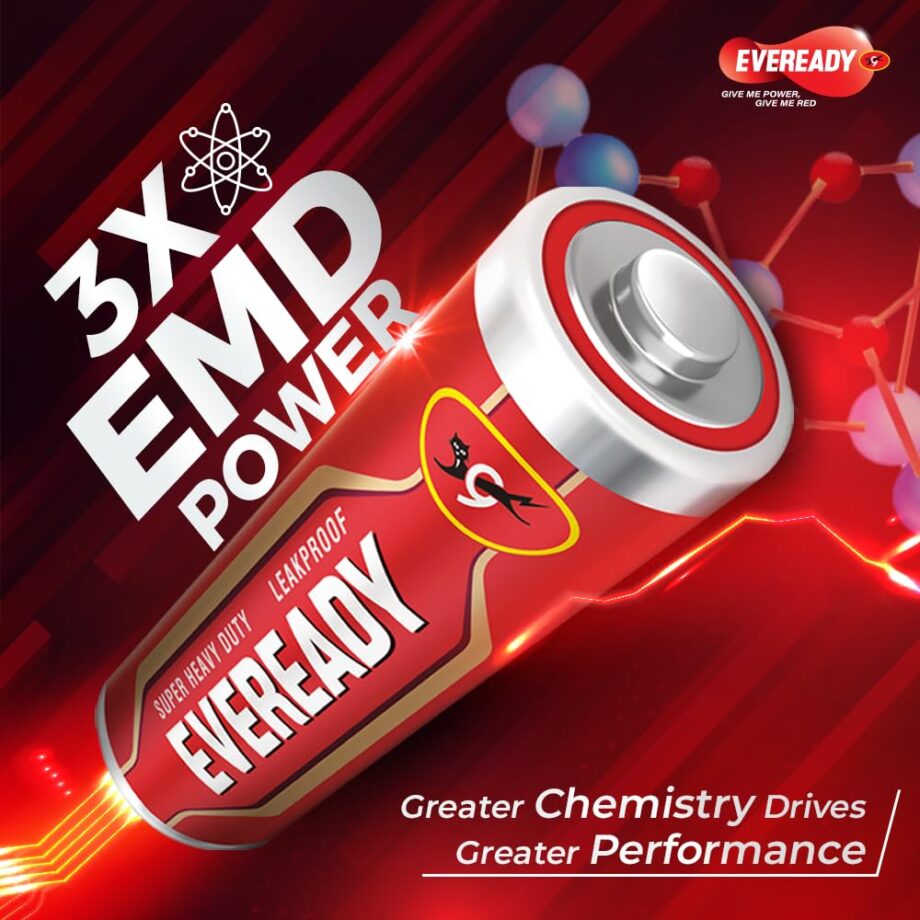 Eveready 1015 Carbon Zinc AA Batteries - 10 Pieces - Image 3