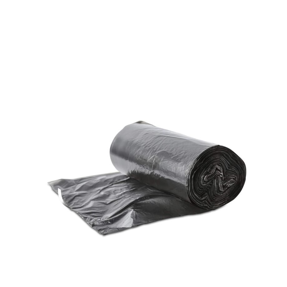Amazon Brand - Presto! Garbage Bags | Medium | 180 Count | 30 Bags X 6 Rolls | 19 X 21 Inches | For Dry & Wet Waste | Black - Image 3