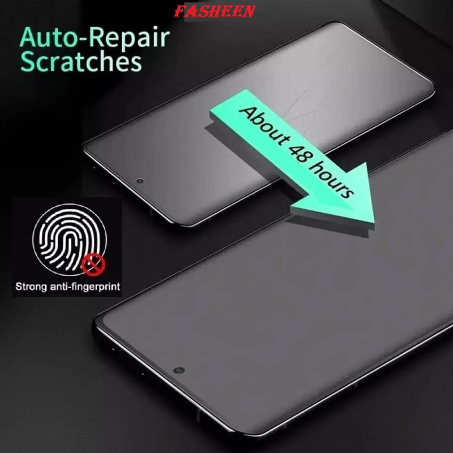 FASHEEN Anti Glare Matte ShatterProof Hydrogel Film Screen Guard Compatible With Honor 70 5G, Not a Tempered Glass, Full Edge to Edge Screen Protector - Image 3