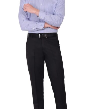 Jack and Jini Formal Pant for Men. Regular Fit, Lightweight, Flat Front, Premium Cotton Polyester Blend Fabric. Office, Party and Casual Wear. Non Stretchable.