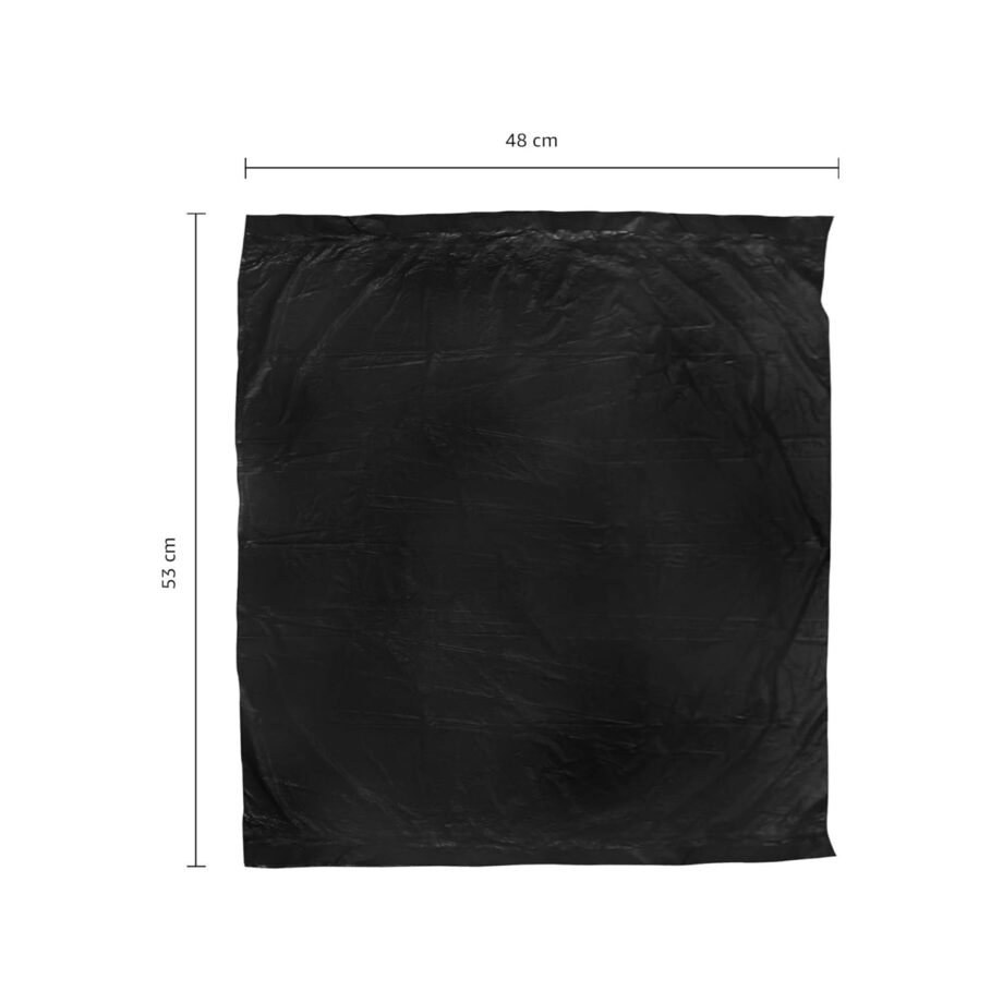 Amazon Brand - Presto! Garbage Bags | Medium | 180 Count | 30 Bags X 6 Rolls | 19 X 21 Inches | For Dry & Wet Waste | Black - Image 5