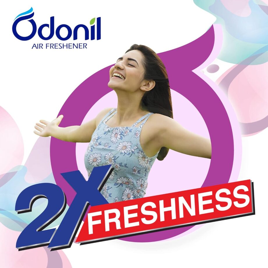 Odonil Bathroom Air Freshener Blocks Mixed Fragrances - 192g (48g*4) | Mixed Fragrances: Jamine, Lavender, Orchid, Rose| Long Lasting Fragrance - Image 3