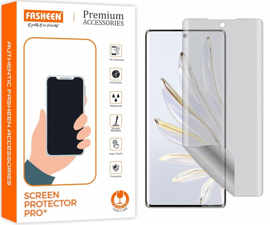 FASHEEN Anti Glare Matte ShatterProof Hydrogel Film Screen Guard Compatible With Honor 70 5G, Not a Tempered Glass, Full Edge to Edge Screen Protector