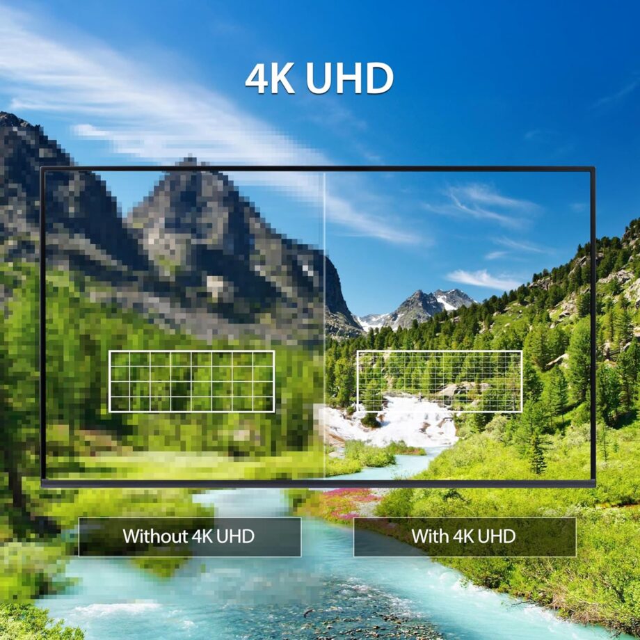 TCL 108 cm (43 inches) Metallic Bezel Less Series 4K Ultra HD Smart LED Google TV 43V6C (Black) - Image 8
