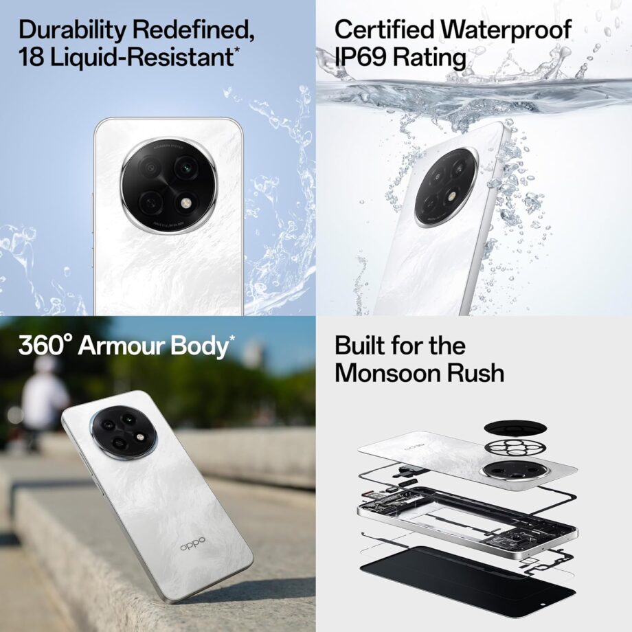 OPPO F29 Pro 5G (Marble White, 8GB RAM, 256GB Storage) with No Cost EMI/Additional Exchange Offers - Image 5