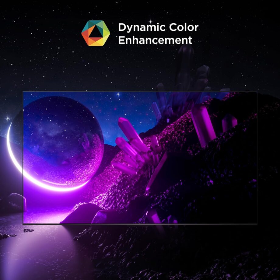 TCL 108 cm (43 inches) Metallic Bezel Less Series 4K Ultra HD Smart LED Google TV 43V6C (Black) - Image 12