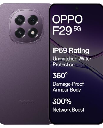 OPPO F29 5G (Solid Purple, 8GB RAM, 128GB Storage) with No Cost EMI/Additional Exchange Offers