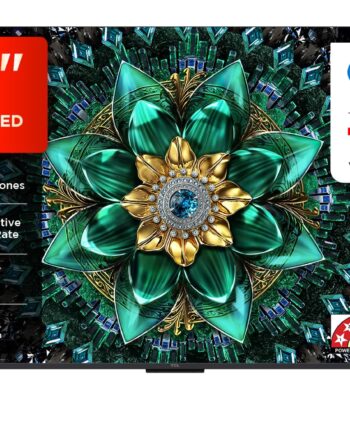 TCL 139 cm (55 inches) 4K UHD Smart QD-Mini LED Google TV 55Q6C
